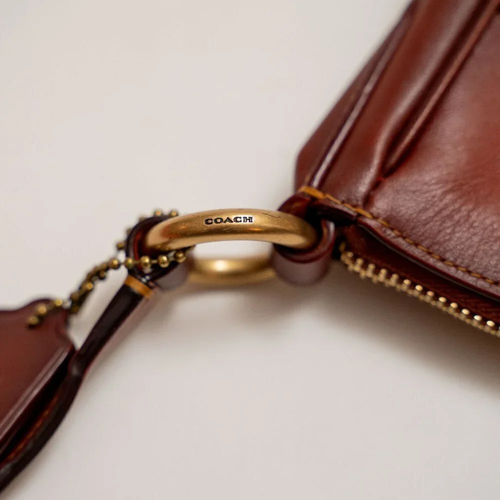 NWOT Coach Leather Monogram Corssbody Bag